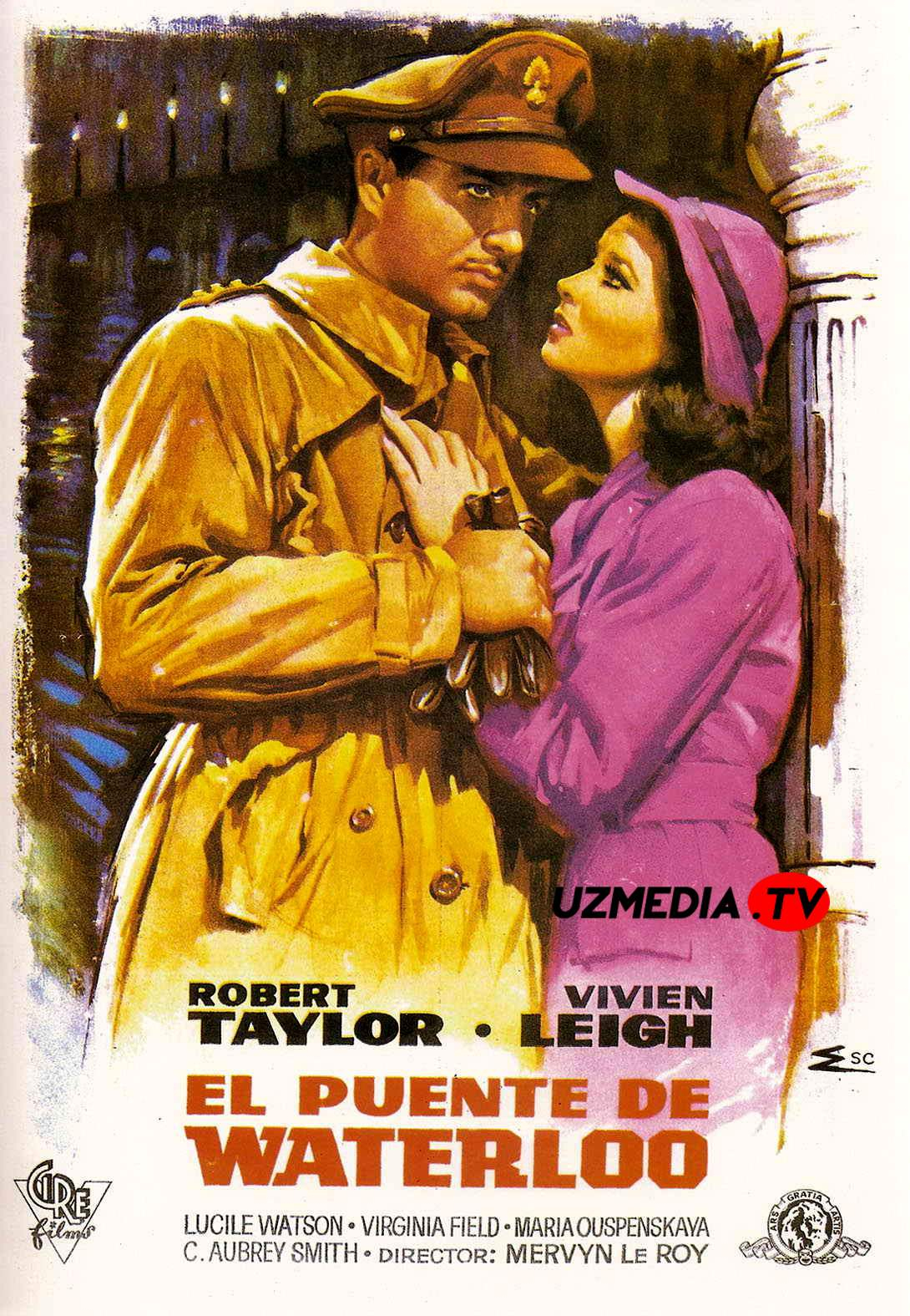 Vaterloo mosti / Vaterlo ko'prigi AQSh retro filmi Uzbek tilida O'zbekcha 1940 tarjima kino HD skachat