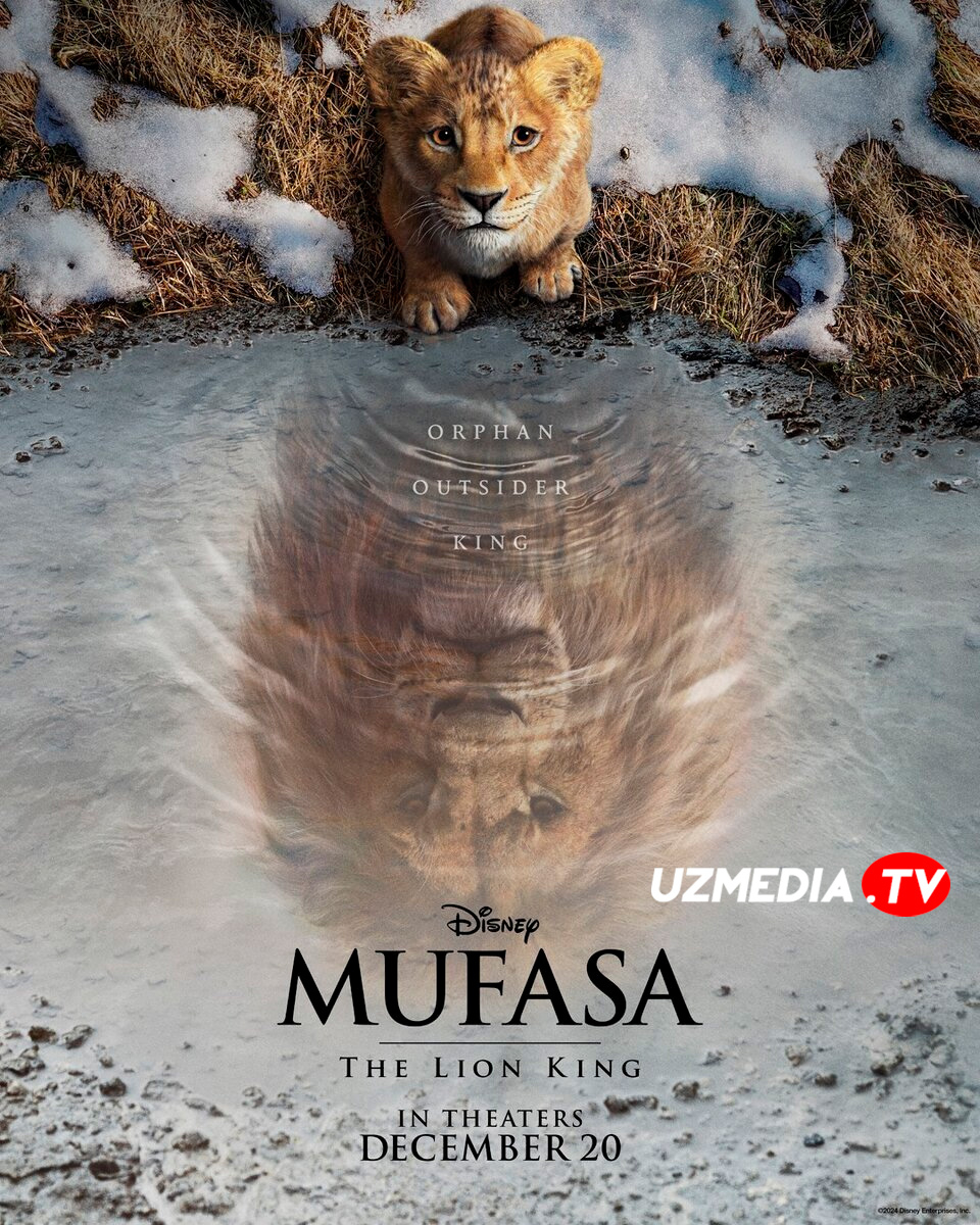 Mufasa: Qirol sher Uzbek tilida O'zbekcha 2024 tarjima kino Full HD skachat