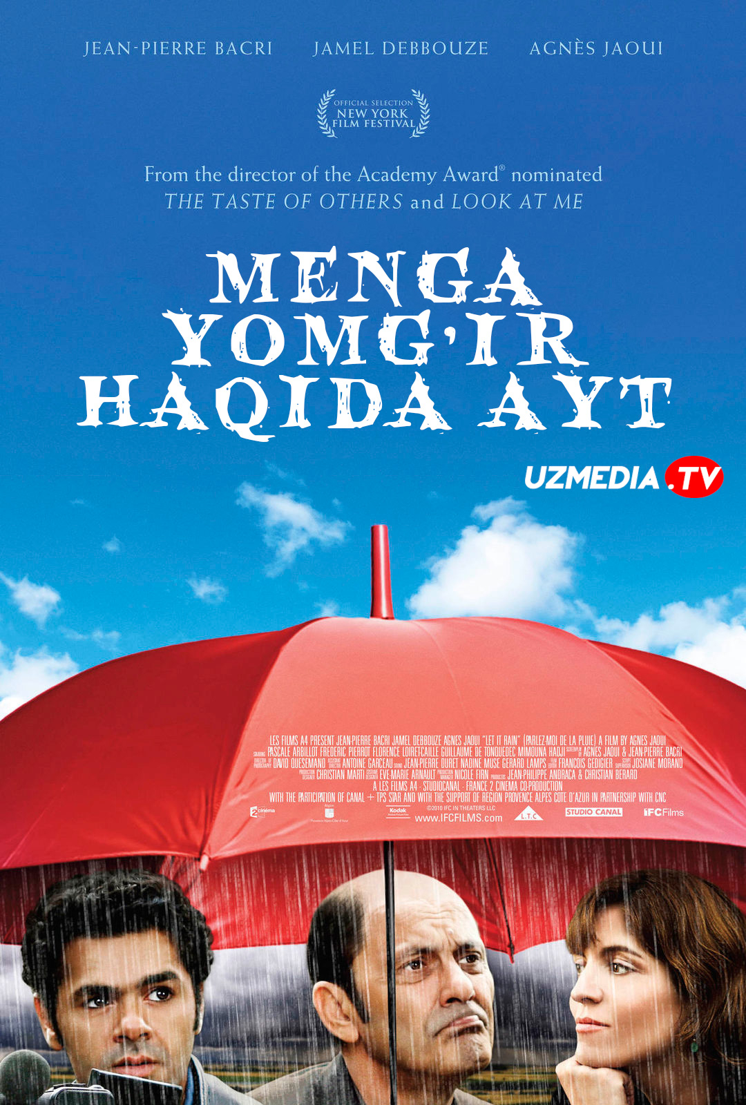 Menga yomg'ir haqida ayt Fransiya Komediya filmi Uzbek tilida O'zbekcha 2008 tarjima kino Full HD tas-ix skachat