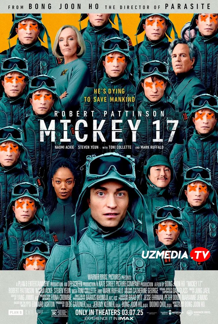 Mikki 17 / Mickey 17 Uzbek tilida O'zbekcha 2025 tarjima kino Full HD tas-ix skachat