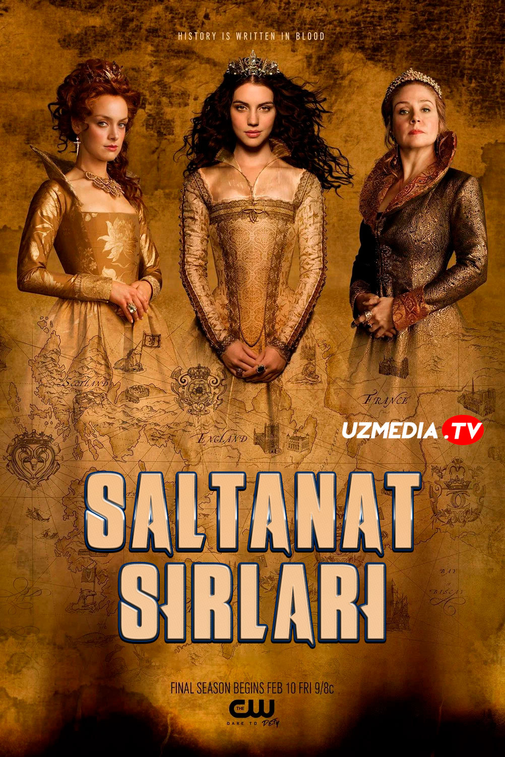 Saltanat sirlari / Qirollik AQSh seriali Barcha qismlar Uzbek tilida O'zbekcha 2017 tarjima serial Full HD tas-ix skachat
