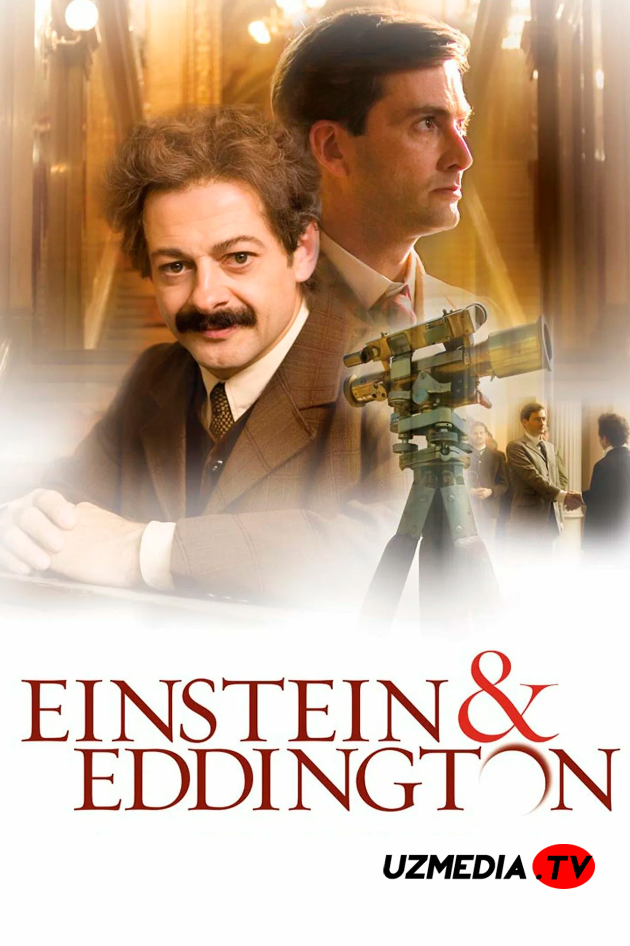 Eddington va Eynshteyn / Эйнштейн и Эддингтон Biografik film Uzbek tilida O'zbekcha 2008 tarjima kino Full HD tas-ix skachat