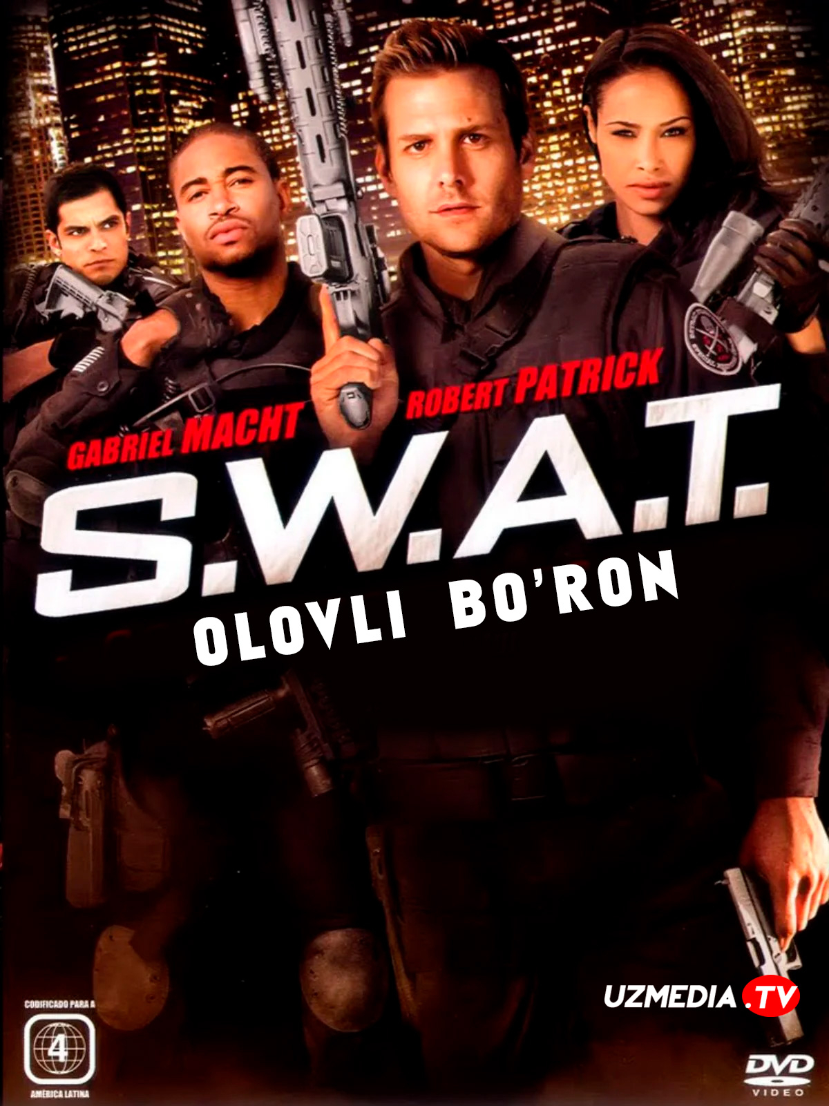 S.W.A.T: Olovli bo'ron Uzbek tilida O'zbekcha 2010 tarjima kino Full HD tas-ix skachat