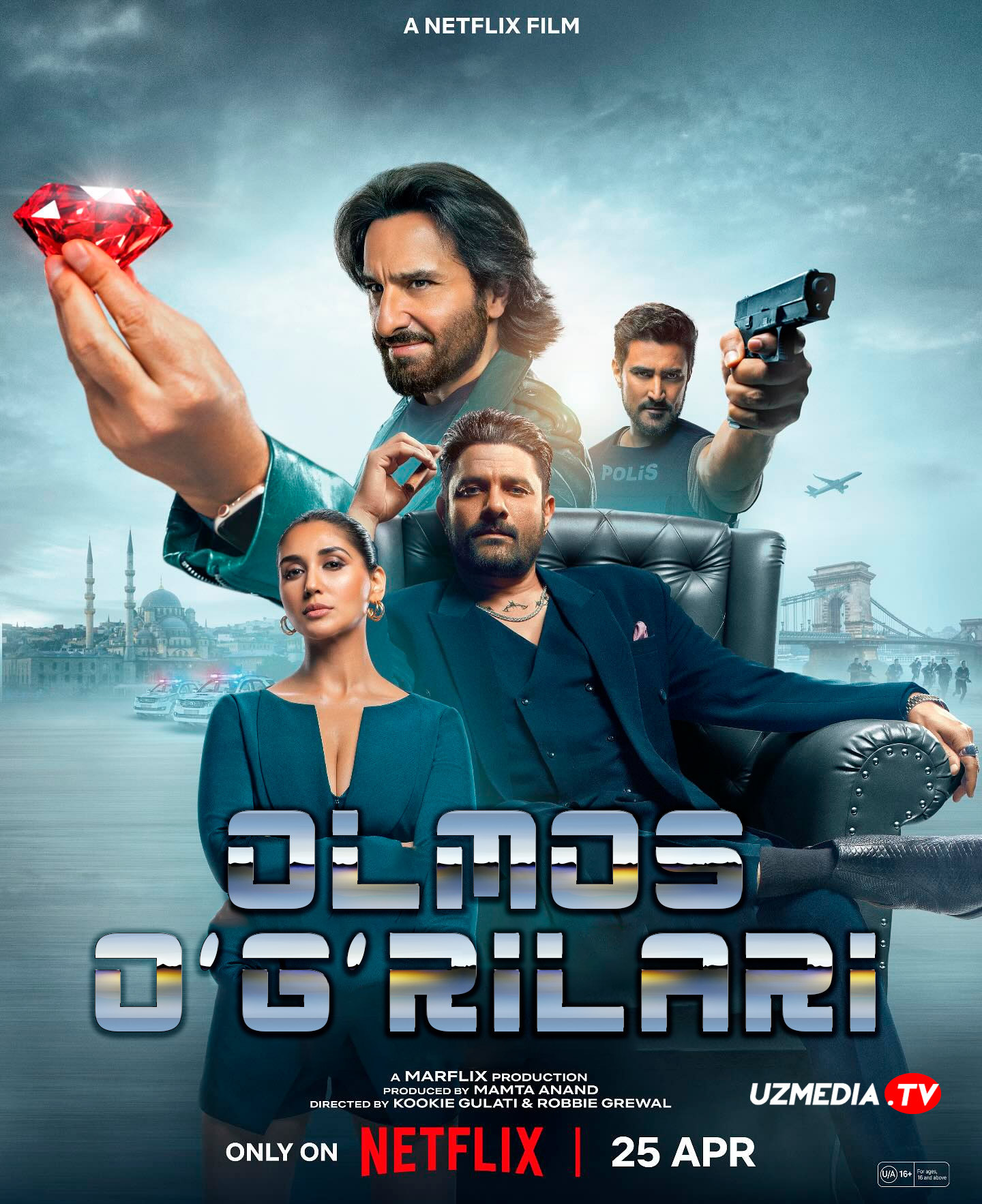 Olmos o'g'rilari: O'g'rilik boshlanishi / Javohir o'g'rilari Hind kino Uzbek tilida O'zbekcha 2025 tarjima Full HD skachat