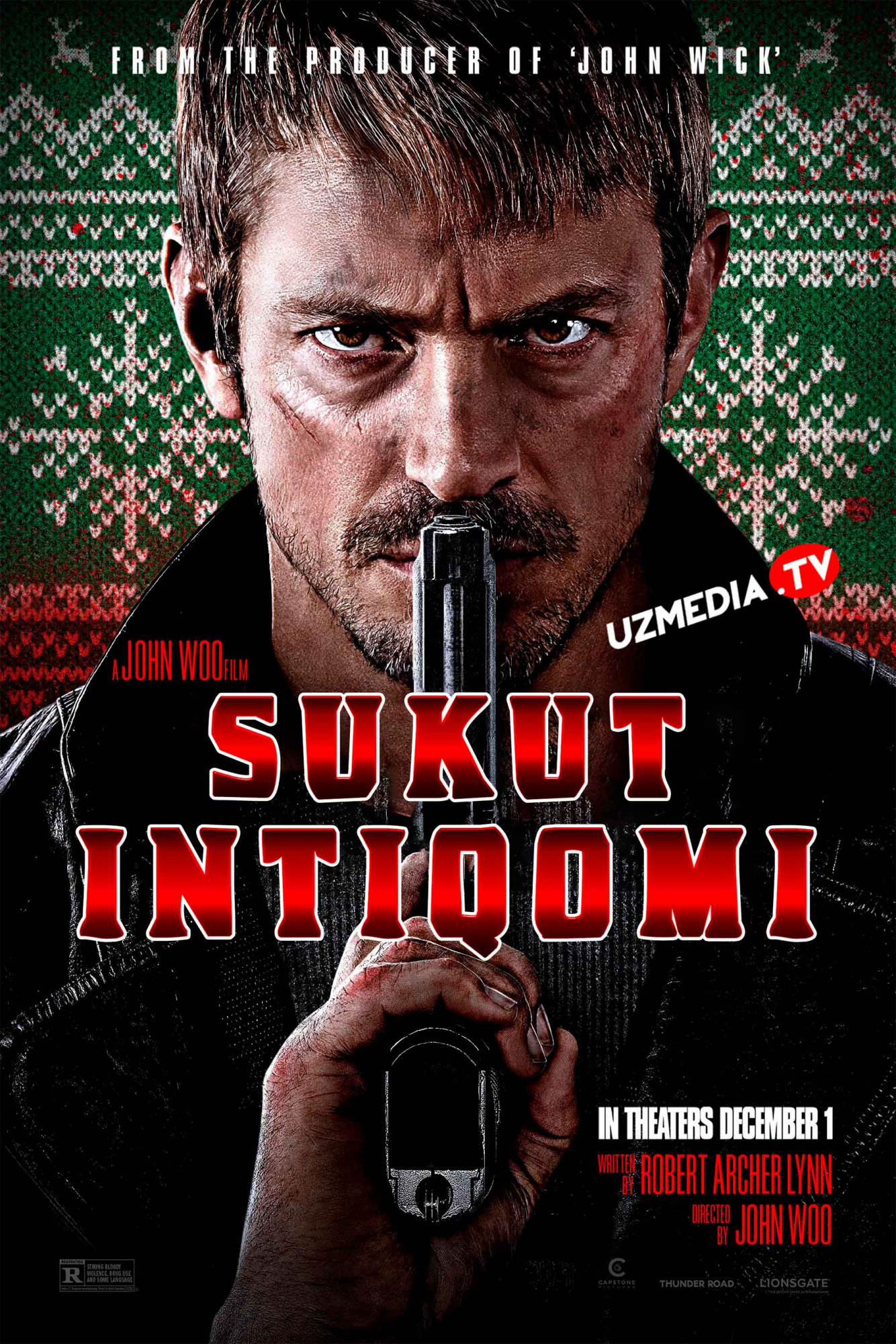 Sukut intiqomi / Tinch tun / Sokin tun / Sukunatdagi g'azab Uzbek tilida O'zbekcha 2023 tarjima kino Full HD tas-ix skachat