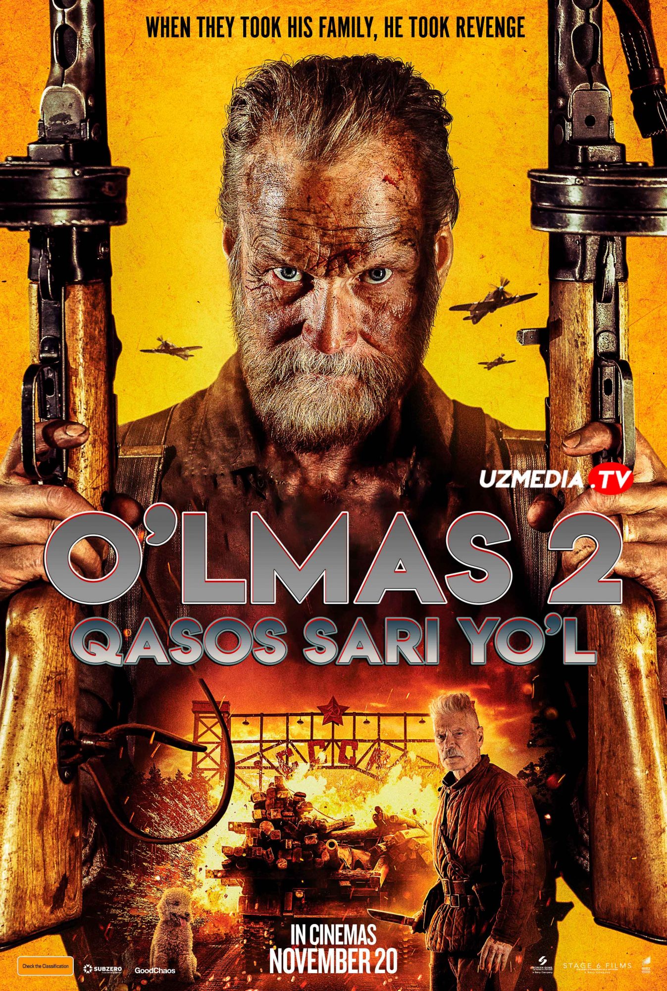 O'lmas 2: Qonli uyga yo'l / Metin iroda 2: Qasos sari yo'l / Yengilmas jangchi 2 Uzbek tilida 2025 tarjima kino Full HD skachat
